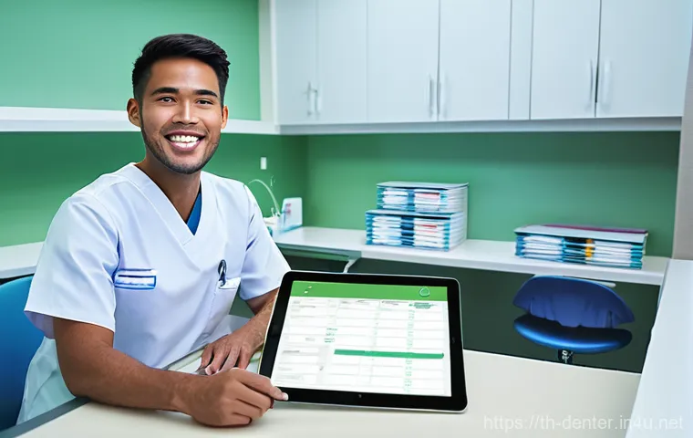 치과위생사 환자 기록 관리 팁 - **Prompt:** A dynamic side-by-side split image showcasing a "before and after" scenario in a modern ...